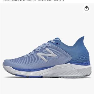 New Balance Women’s Fresh Foam blue tennis shoes size 8.5